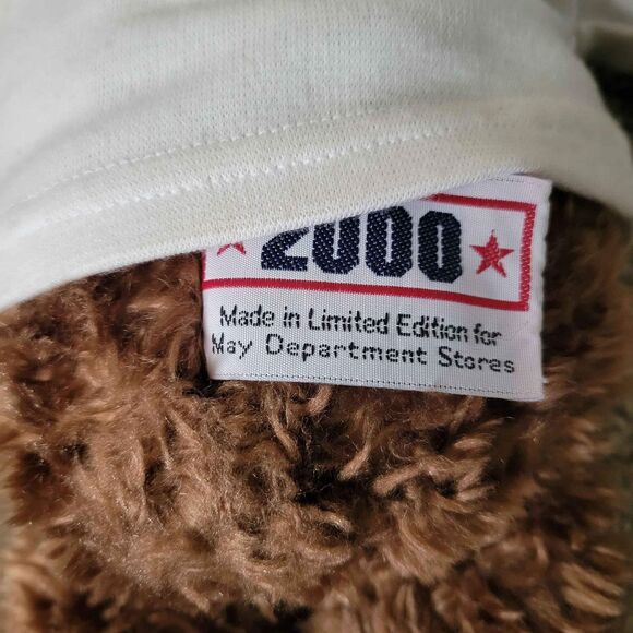 15" GUND May Department Store 2000 Stars & Stripes Teddy Bear - Picture 3 of 5